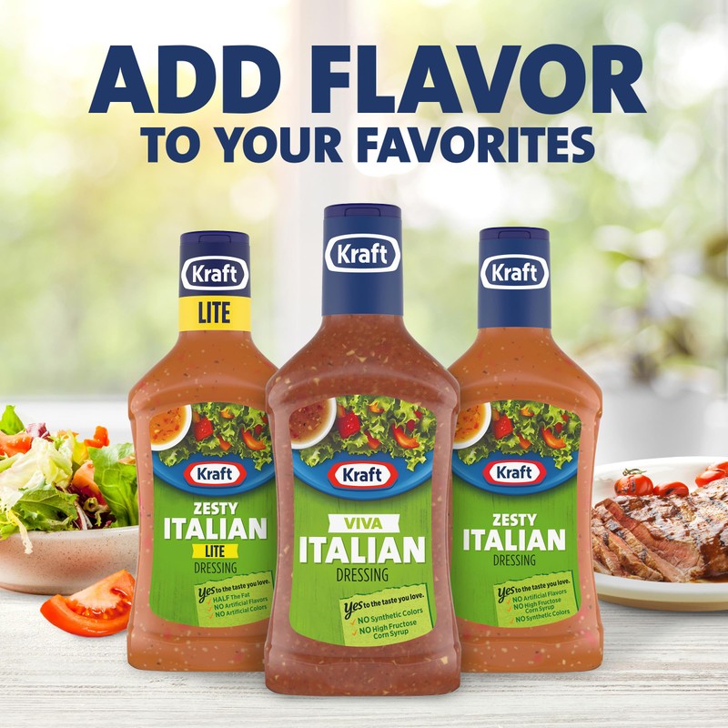 Kraft Viva Italian Salad Dressing (16 fl oz Bottle)