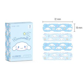 2Pack, Cute Kitty Friends Adhesive Bandages 10 Count, 16 Count Each Type, 26 Count Total, First Aid Bandages with Cute Designs (SkyBlue)