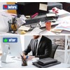 NOTEZMATE Clipboard A4 with Lid, DIN A4 Folders, Writing Case,
