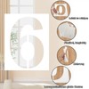 Pack of 10 Number Stencils, Reusable Plastic Number Stencils, Large