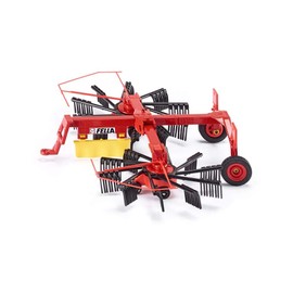 siku 2451, Fella Whirl Rake, 1:32, Metal/Plastic, Red, Movable and foldable rotors