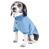 Pet Life Active 'Fur-Flexed' Relax-Stretch Wick-Proof Performance Dog Polo T-Shirt