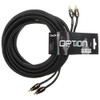 OPTION 2-Channel RCA Cable - 5.5 m - Double Shielded