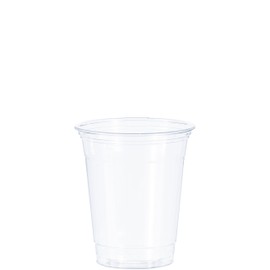 DART Solo Plastic Disposable Cups, clear, "4.2""", TP12