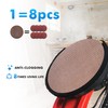 GZKTY 20 Piece Mesh Round Sanding Discs, 225mm Diameter, Hook