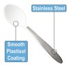 Rehabilitation Advantage Tablespoon with Plastisol Coating, White
