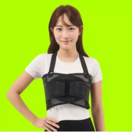 갈비뼈 보호대 흉부 골절 실금 복대 늑골보호대 [S] Rib Protection Brace for Chest Fracture and Rib Injury [S]