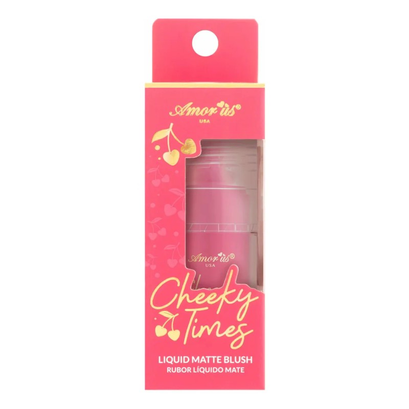 Blush Rubor Líquido Amorus Cheeky Times Pink Coral