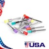 AZDENT 100Pcs/Box Dental Nylon Materials Closure Flat Polishing Prophylaxis Brushes