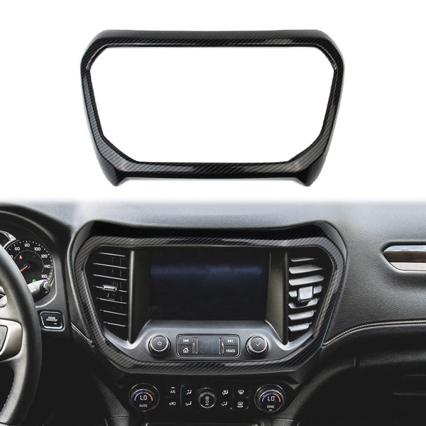 Korlot Carbon Fiber Style Center Console Navigation Screen Air Vent