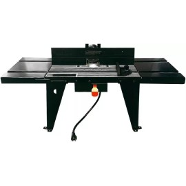 CMT 34" x 13" Aluminum Deluxe Router Table Benchtop On/Off Switch Routing Table