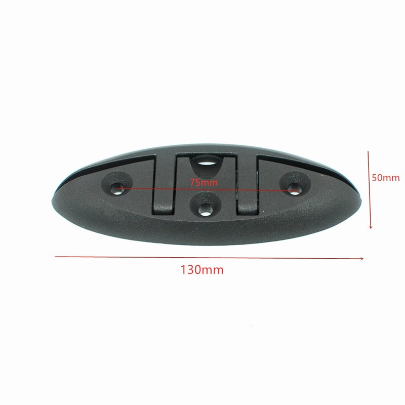 Grekywin Boat Folding Cleat 2Pcs Set - 13cm Flip up