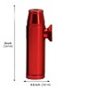 iSnuff Portable Storage Dispenser Leakproof Metal Bottle (Red)
