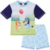 Bluey Boys Short Pyjamas Age 18-24 Months Blue