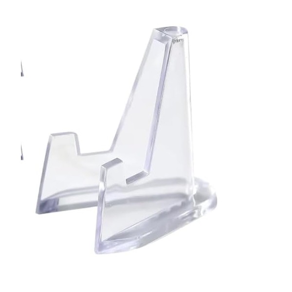 30pcs Display Stands, Mini Clear Acrylic Easel Stand 2.3 Inch