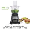 Hamilton Beach Blender and Food Processor Combo for Shakes &