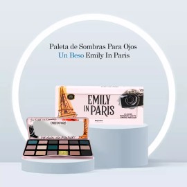 Republic Cosmetics Paleta De Sombras Para Ojos Un Beso 18 Tonos Emily In Paris