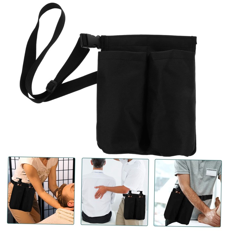 SUPVOX Massage Bottle Storage Pouch Essential Oil Carrying Bag Double