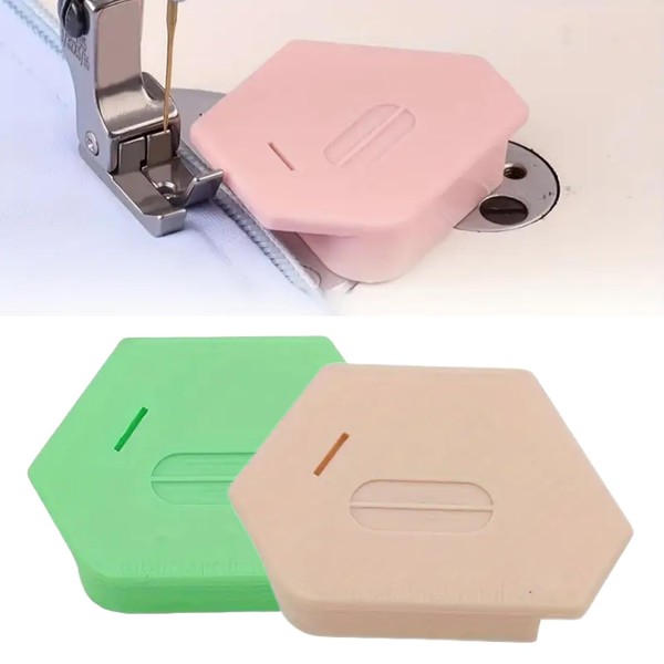 2PCS Magnetic Seam Guide for Sewing Machine,Multifunctional Polygonal Hemmer Guide