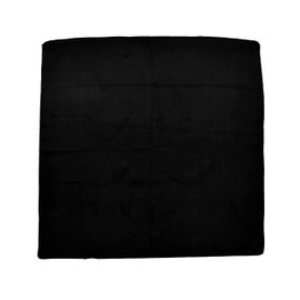 Schwarzer Kleiner Feiner Seidenschal