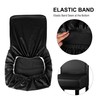 PiccoCasa Pack of 4 Bar Stool Covers, Waterproof Dining Chair