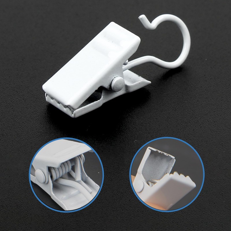 30 Pieces Curtain Clips,Curtain Clips with Hooks,curtain clips with hooks,Hanging