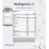 Multigenics Intensive Care 120tab Multivitamínico Minerales Sin Sabor