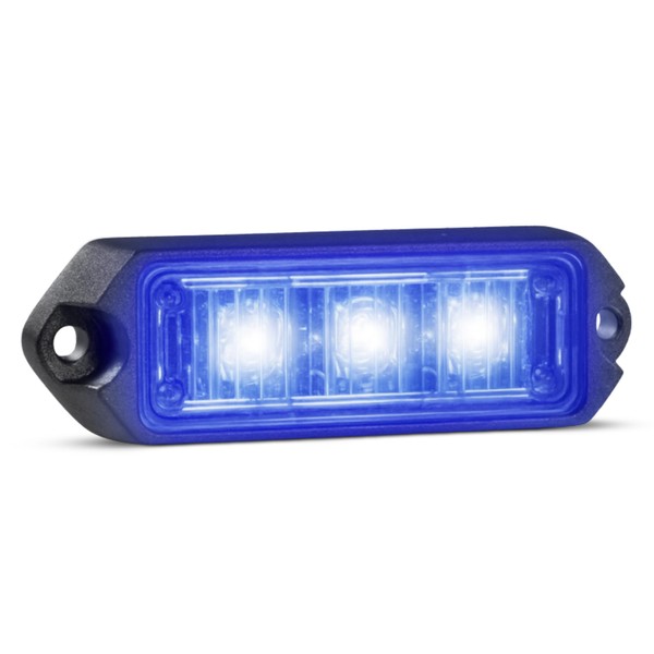 UBL 3 LED Surface Mount Emergency Vehicle Light - For