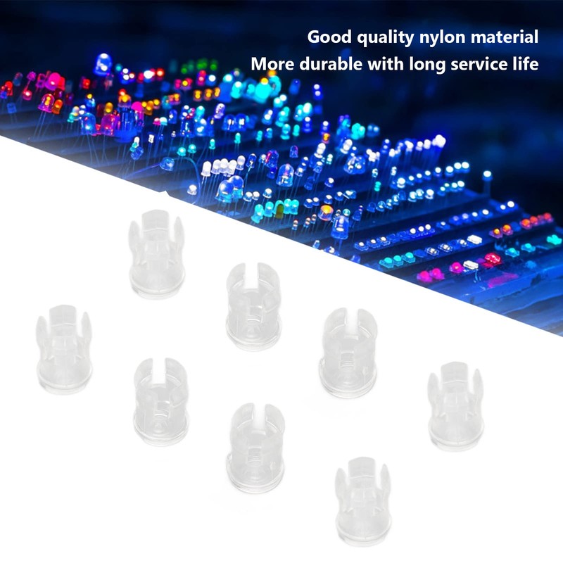 Pack of 100 LED Holders for Electronic Component Diode Electronic