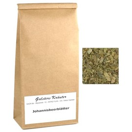 200 g currant leaves tea currant cassis Galsters Kräuter