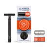 Merkur Double Edge Safety Razor, Straight Cut, Extra Long Handle,