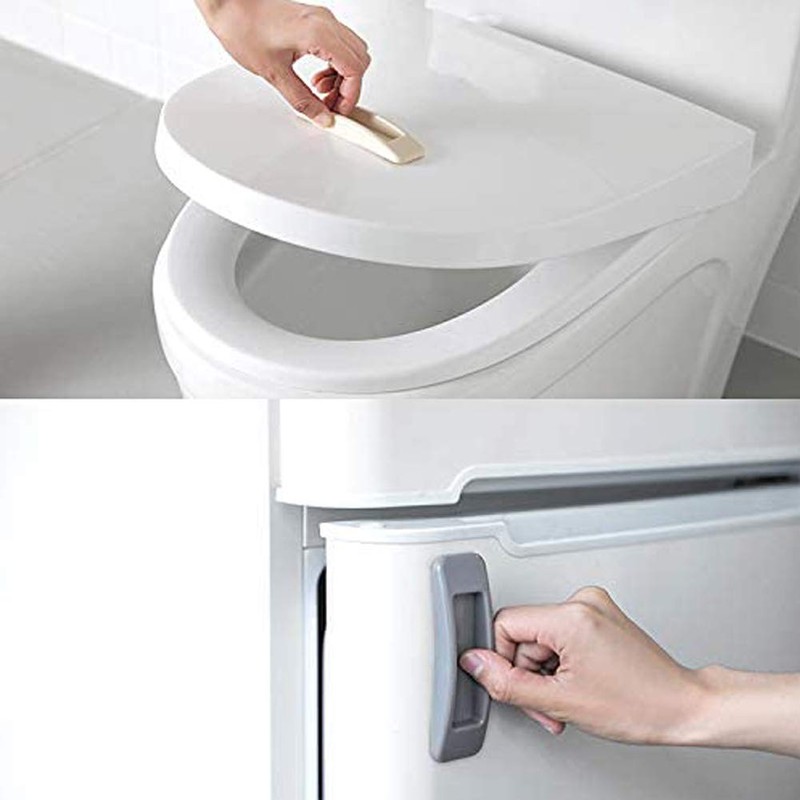 4 pcs Self-Stick Kitchen Cabinet Door Window Handle Helper Auxiliary