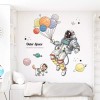 DaraBaby Vinil Decorativo Astronauta Planetas Habitación Niño Bebe