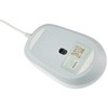 Elecom M-Y9UBWH Blue LED Mouse, EPRIM, Wired, 5 Buttons, White