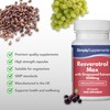 Simply Supplements Resveratrol Capsules with Grapeseed Extract & Green Tea