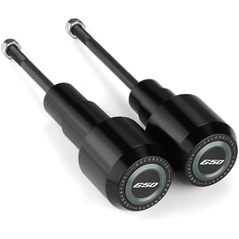 Modeer For K.awasaki Ninja 650 2017~2024 2025 Motorcycle Frame Slider Anti-collision Falling Protection Crash pads ninja650 ninja 650 Accessories (gray)