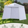 HLong Canopy Tent Sidewall for 10x10 Slant-Leg Canopy, 3 Pieces,