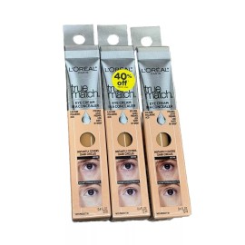 L'Oréal 3 L'Oreal Paris True Match EyeCream in a Concealer 0.4 fl oz n3-4 light clair