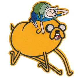 C&D Visionary Adventure Time Finn & Jake Search Patch, Orange