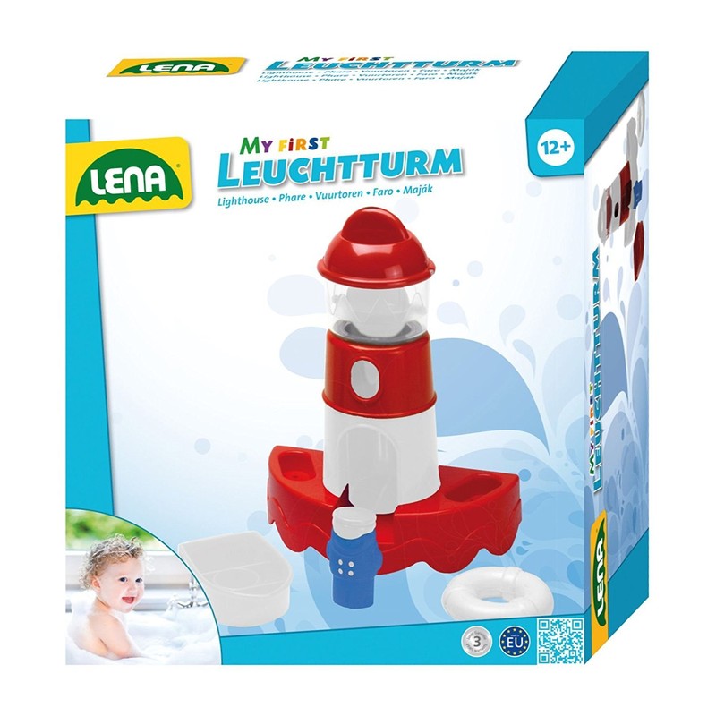 Lena 65472 Water Fun Lighthouse Suitable from 12 Months