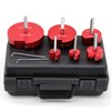 PVC Pipe Reamer, 6 Piece Plastic PVC Pipe Fitting Saver