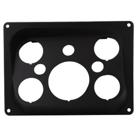 Humvee HMMWV Plastic Dashboard Instrument Panel - Compatible with All Military Humvee - Black Color