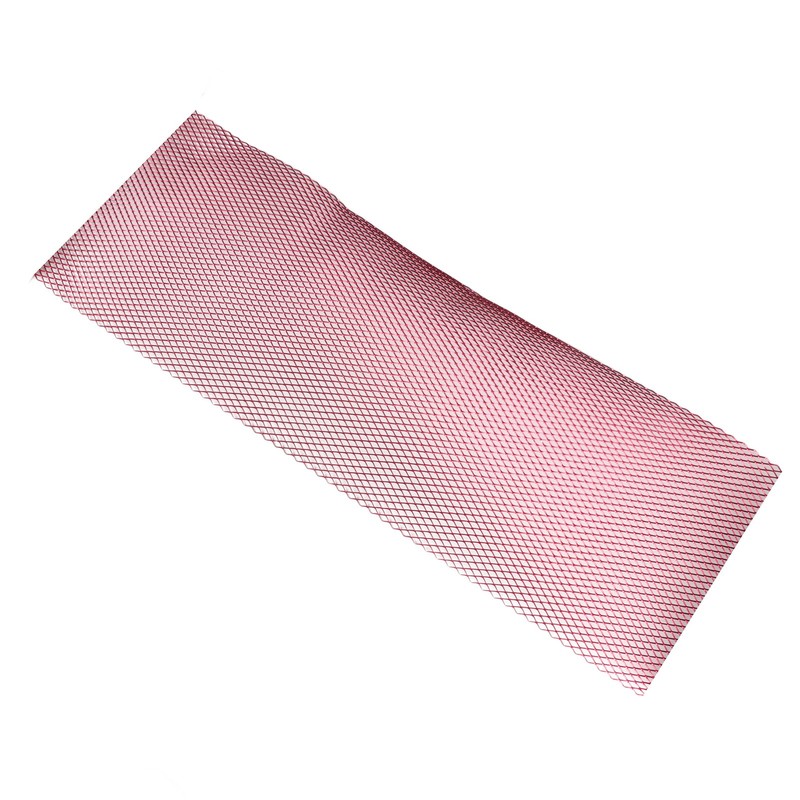 Car Front Center Grid Grille Rhombic Mesh Stable Structure Aluminum
