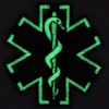 Tactical Medic Paramedic Star of Life EMS Embroidered Glow In