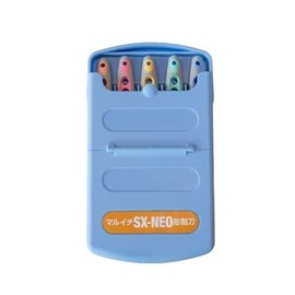 Yoshiharu Chisel SX-NEO Chisel with Safety Guard 5 Piece Set, All Steel Type, Left Handed