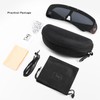 Br'Guras Fit Over Polarized Sunglasses Flip Up Lens for Men