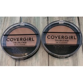 COVERGIRL Lot Of 2- COVERGIRL TRUBLEND SO FLUSHED High Pigment Blush 420 Warmth