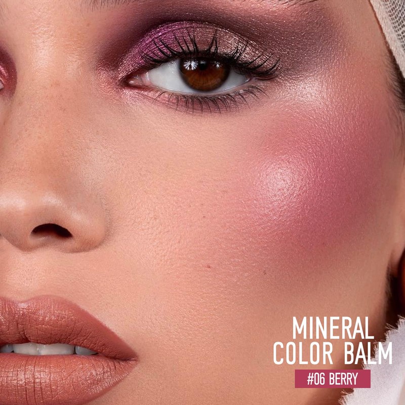 KYDA Mineral Color Balm, SPF 35, Creamy Blendable Color for