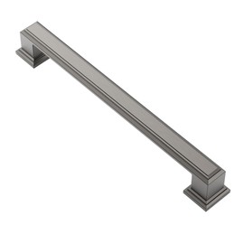 Alzassbg 10 Pack Brushed Black Nickel Cabinet Pulls, 6-1/4 Inch(160mm) Hole Center Cabinet Handles Kitchen Pulls for Cabinets and Drawer AL3071BBN