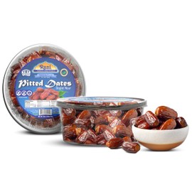 Rani Pitted Dates (Deglet Nour) Raw Dried Fruit 24oz (1.5lbs) 680g ~ All Natural | Fat-free | No added Sugar | Vegan | Gluten Friendly | Non-GMO | Kosher | Product of Tunisia